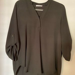 Lush 3/4 sleeve- chiffon